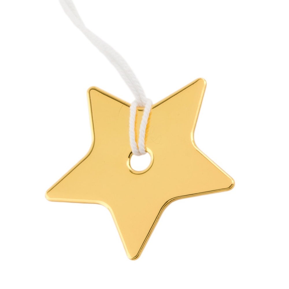 Dior gold star ornament NWOT